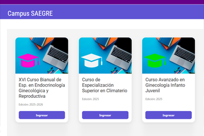 Campus virtual SAEGRE
